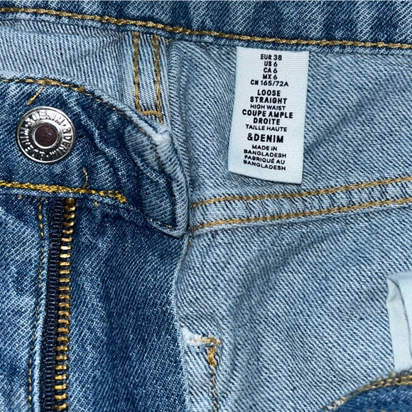 H&M straight leg jeans - Picture 2 of 3